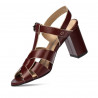 Sandalias mujer 1284 burdeos
