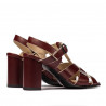 Sandalias mujer 1284 burdeos