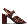Sandalias mujer 1284 burdeos