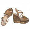 Sandalias de mujer 5079 capuchino