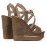Sandalias de mujer 5079 capuchino