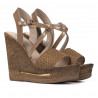 Sandalias de mujer 5079 capuchino
