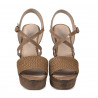 Sandalias de mujer 5079 capuchino