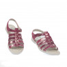 Sandalias mujer 5077-1 morado nacarado