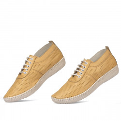Mocasines de mujer 6034-1 amarillo