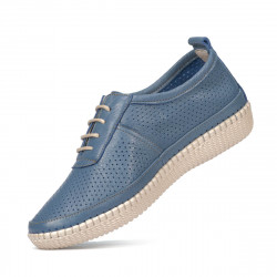 Mocasines de mujer 688 azul
