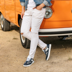 Zapatillas deportivas hombre 928 índigo combinado