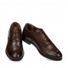Zapatos elegantes adolescentes 380 a café