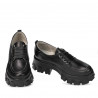 Zapatos casuales de mujer 6040 negro
