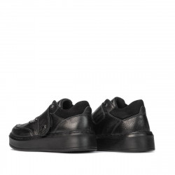 Zapatos para niños 2009 negro combinado