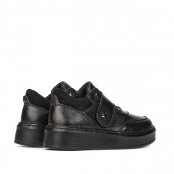Zapatos para niños 2009 negro combinado