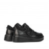 Zapatos para niños 2009 negro combinado