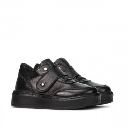 Zapatos para niños 2009 negro combinado