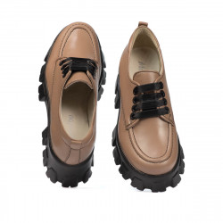 Zapatos casuales de mujer 6040 capuchino