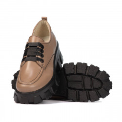 Zapatos casuales de mujer 6040 capuchino
