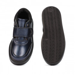 Zapatos para niños 2009 índigo nacarado combinado