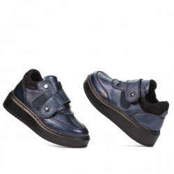Zapatos para niños 2009 índigo nacarado combinado