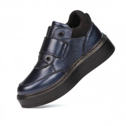 Zapatos para niños 2009 índigo nacarado combinado