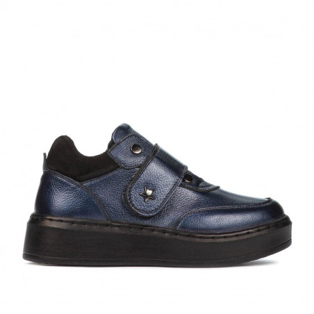 Zapatos para niños 2009 índigo nacarado combinado