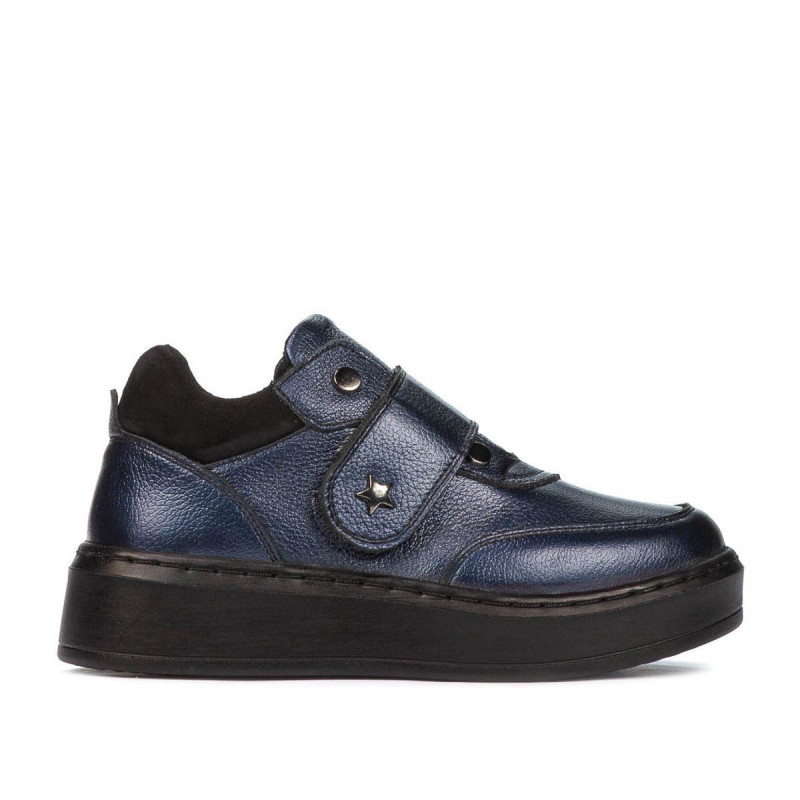 Zapatos para niños 2009 índigo nacarado combinado