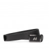 Correa hombre 38b negro prensado