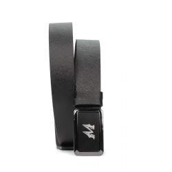 Correa hombre 38b negro prensado