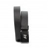 Correa hombre 38b negro prensado