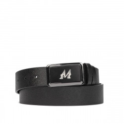 Correa hombre 38b negro prensado