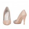 Zapatos elegantes de mujer 1246 nude