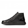 Botas para hombres 4125 negro combinado
