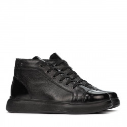 Botas para hombres 4125 negro combinado