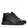 Botas para hombres 4125 negro combinado