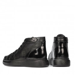 Botas para hombres 4125 negro combinado