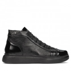 Botas para hombres 4125 negro combinado