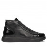 Botas para hombres 4125 negro combinado