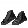 Botas para hombres 4125 negro combinado
