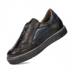 Zapatos para niños pequeños 70-1c negro combinado