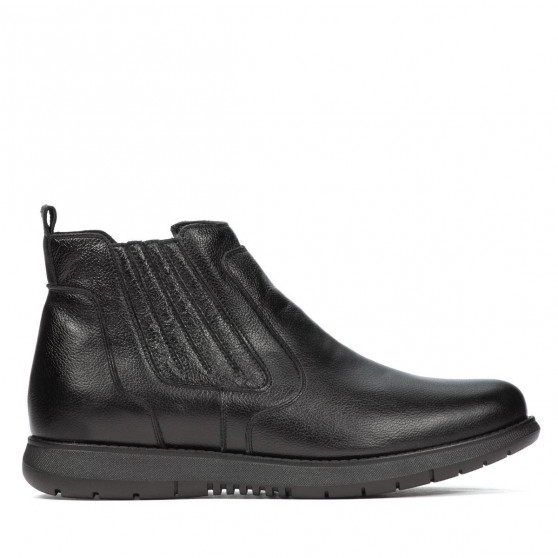 Botines para hombre 4126 negro