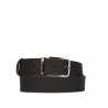 Cinturón hombre 54b bicolor negro+marrón