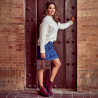 Botines mujer 3342 bufo burdeos