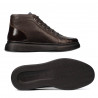 Botas de hombre 4125 café combinado