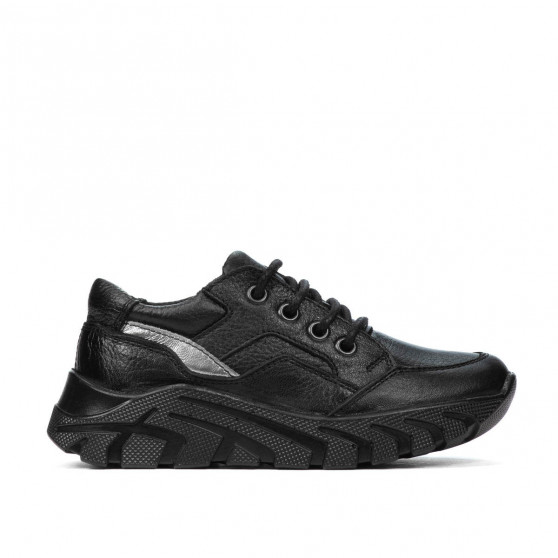 Zapatos para niños pequeños 72c negro