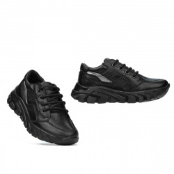 Zapatos para niños pequeños 72c negro