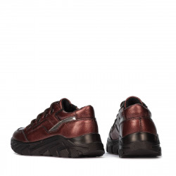 Zapatos para niños pequeños 72c burdeos perlado