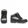 Botas adolescentes 4008 gris combinado