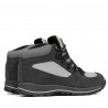 Botas adolescentes 4008 gris combinado