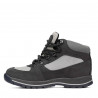 Botas adolescentes 4008 gris combinado
