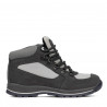 Botas adolescentes 4008 gris combinado