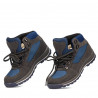 Botines adolescentes 4008 índigo combinado