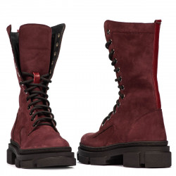 Botas para mujer 3361 bufo burdeos